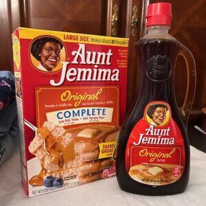 Aunt Jemima Syrup & Pancake Collectibles